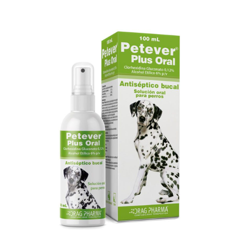 Antiseptico Bucal Petever Plus Oral 100 Ml - ventas pet