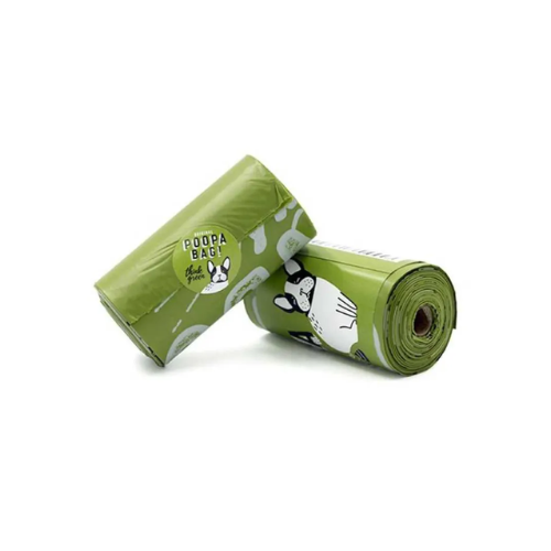 Poopa Bag Bolsas Biodegradables, Caja 4 Rollos