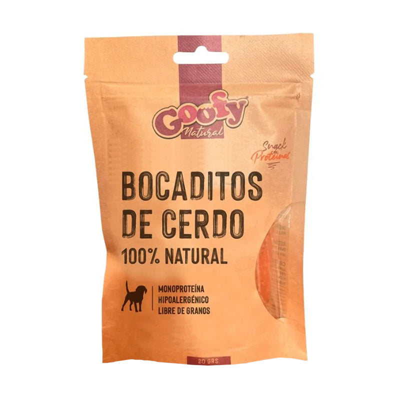 Goofy Bocaditos de Cerdo Perro 20gr
