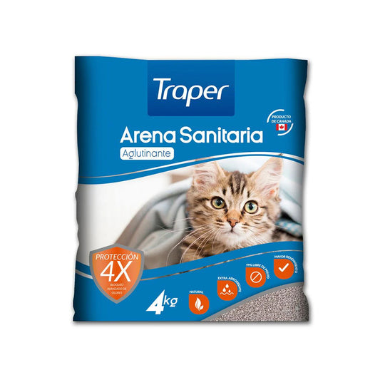 Arena Sanitaria Traper 4 Kilos