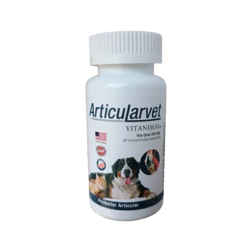 Articularvet Vitanimal Suplemento Perro Gato 30 Comprimidos - ventas pet