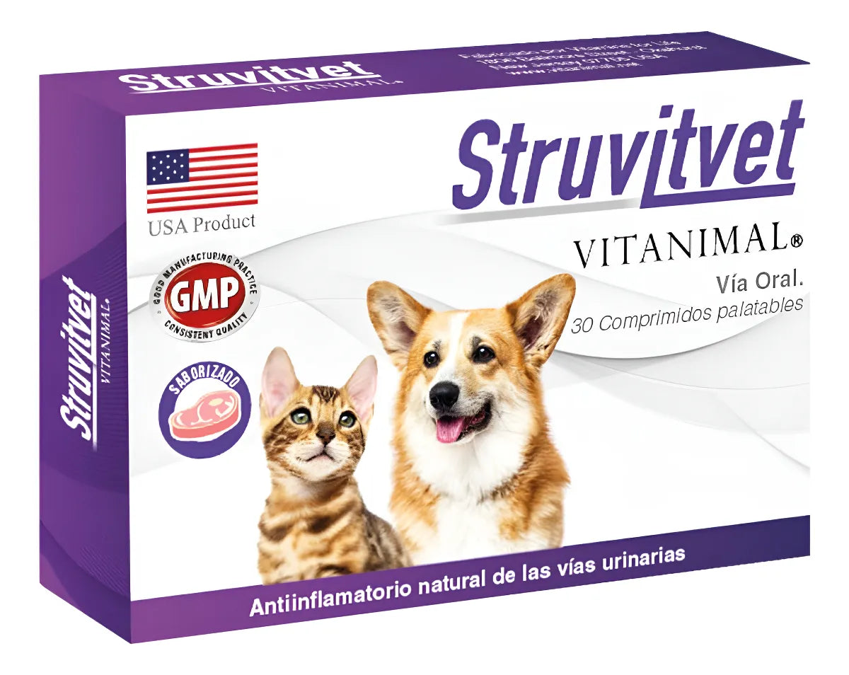 Struvitvet 30 Comprimidos - ventas pet
