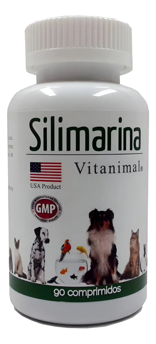 Silimarina Vitanimal Suplemento Perro Y Gato 90 Comprimidos - ventas pet
