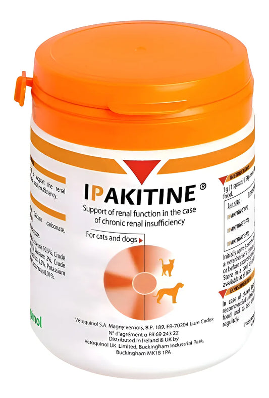 Suplemento Ipakitine 180 Grs Enfermedad Renal Perros Y Gatos - ventas pet