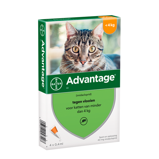 Advantage Pipeta Antipulgas Gatos De Hasta 4 Kg
