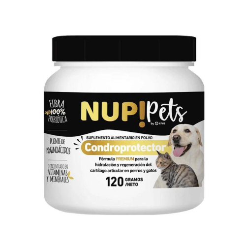 Nup! Pets Condroprotector Perros Y Gatos En Polvo 120gr - ventas pet