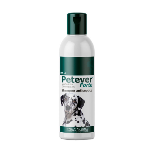 Petever Forte Shampoo Antiséptico Perros 150 ml Fragancia Neutra - ventas pet