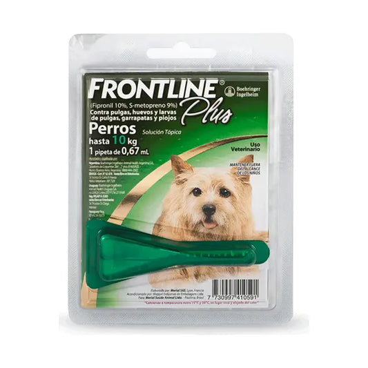 Frontline Plus Pipeta Para Perros 2-10 Kg