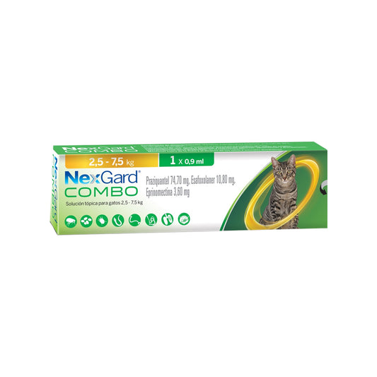 Nexgard Combo Cats 2.5 A 7,5