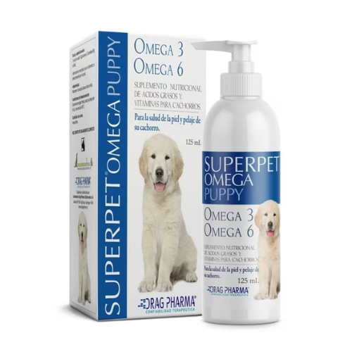 Superpet Cachorro Aceite Omega 3 Y 6 125 Ml - ventas pet