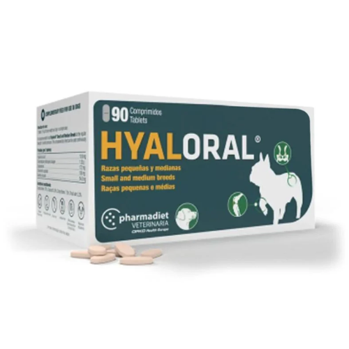 Suplemento Hyaloral Razas Pequeñas Y Medianas 90 Comprimidos - ventas pet